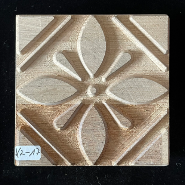 TILE-Col2-17 7 x 7 cm Stempel > Quadratische Stempel TONA arts