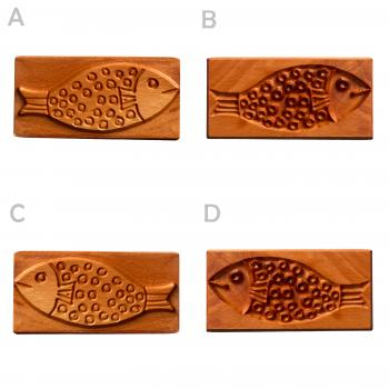 Rechteck-Stempel--Fisch 3 TONA arts