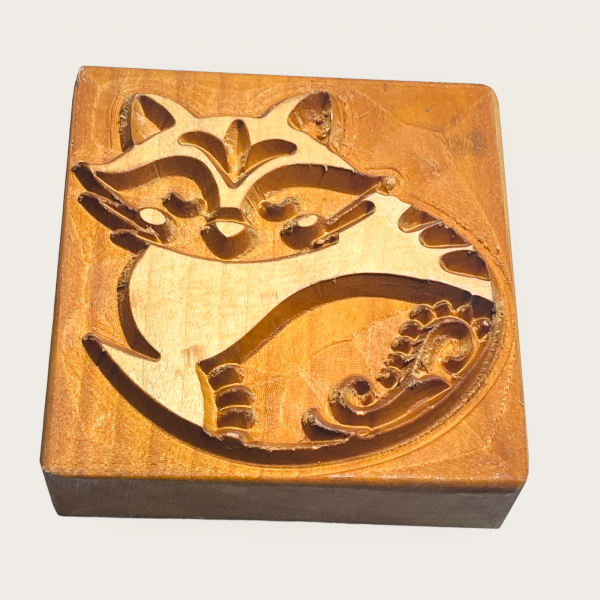 Scandinavisches Design- Fuchs 3 7 x 7 cm Stempel > Quadratische Stempel TONA arts