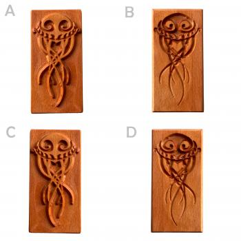 Rechteck-Stempel--Qualle 1 TONA arts