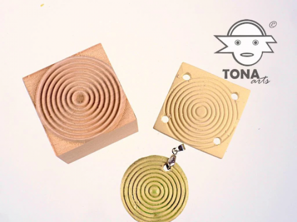 Spirale-26 7 x 7 cm Stempel > Motivstempel > Spiralen TONA arts