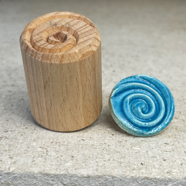 Ornament-Spirale-8n Runde Stempel TONA arts