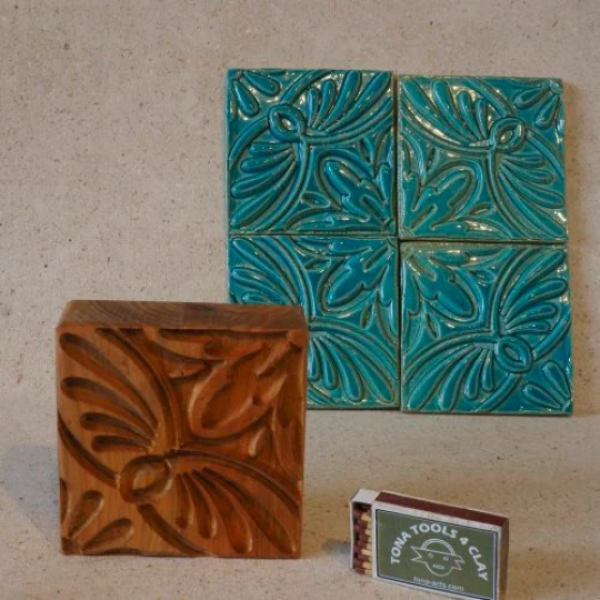 Viertelstempel - Tail -15q 7 x 7 cm Stempel > Quadratische Stempel > Viertelstempel TONA arts