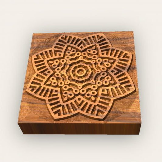 Mandala-M15 Stempel > Motivstempel > Mandalas TONA arts