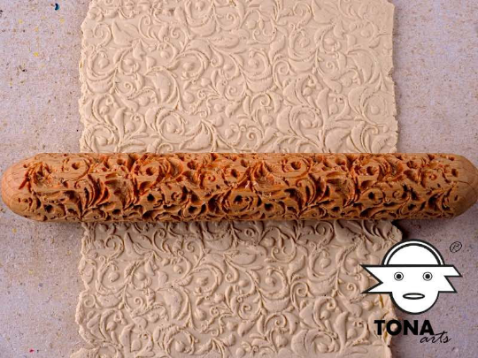 HandRoller - Floral - Schnörkel HR2-12 TONA arts