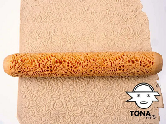 HandRoller - Floral - Blätter - HR2-5 TONA arts