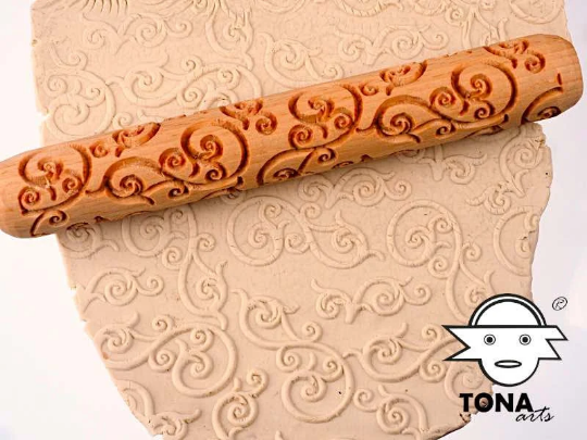 HandRoller - Floral - Ranken - Schnörkel HR2-4 TONA arts