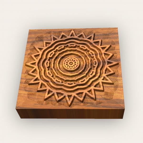 Mandala-M19 Stempel > Motivstempel > Mandalas TONA arts