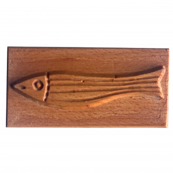 Rechteck-Stempel--Fisch 4 TONA arts