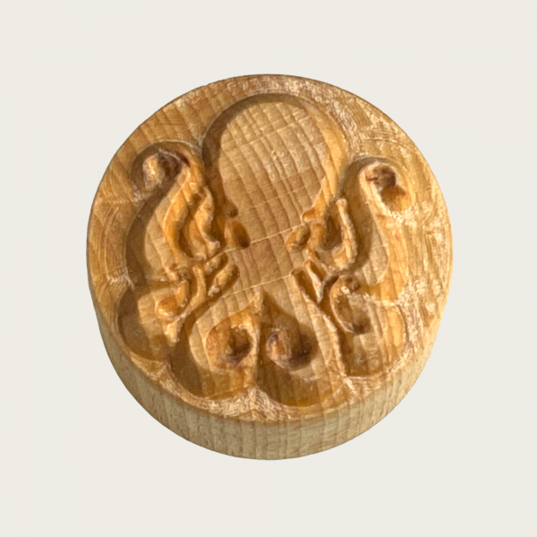 Octopus 2 Runde Stempel TONA arts