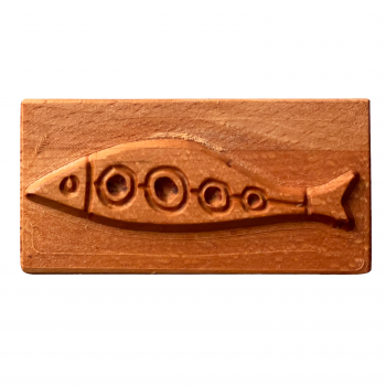 Rechteck-Stempel--Fisch 1 TONA arts