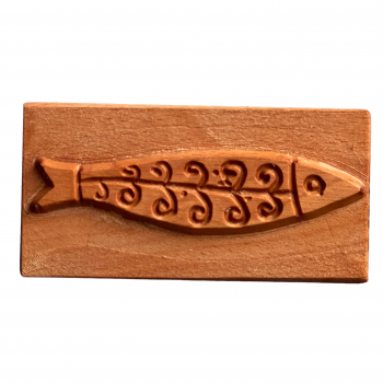 Rechteck-Stempel--Fisch 6 TONA arts