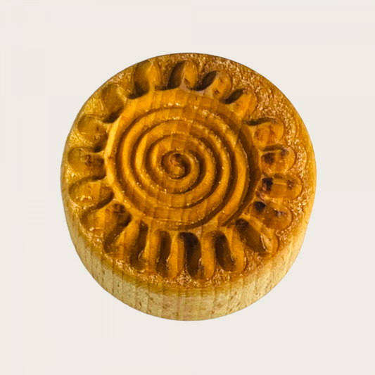 Sonnenspirale Runde Stempel TONA arts