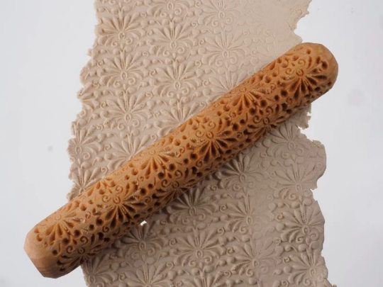 HandRoller - Floral - geometrisches Muster HRb2 TONA arts