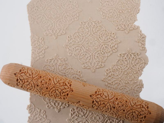 HandRoller - Floral - geometrisches Muster HRb4 TONA arts