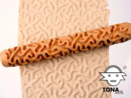 HandRoller -Labyrinth - Muster HRcurvey TONA arts