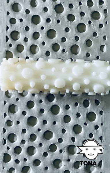 3D HandRoller-F30-Punkte Default Title Ton Roller > Kunststoffroller TONA arts