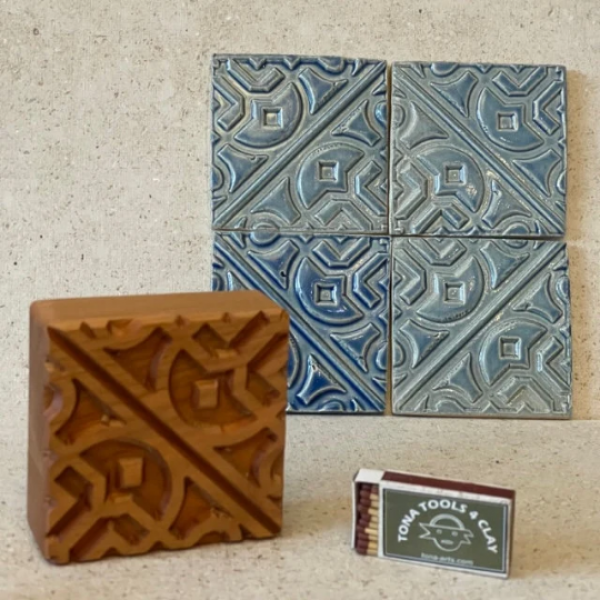 Viertelstempel - 61q 7 x 7 cm Stempel > Quadratische Stempel > Viertelstempel TONA arts