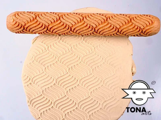 HandRoller - geometrisches Muster HR-P1 TONA arts