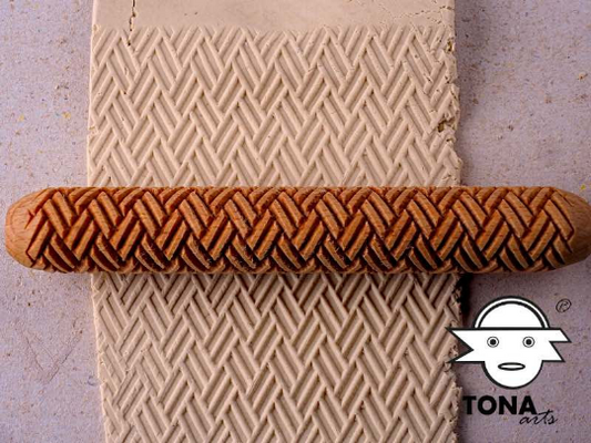 HandRoller - geometrisches Muster HR-P2 TONA arts