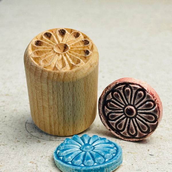 Ornament-floral-37n Runde Stempel TONA arts