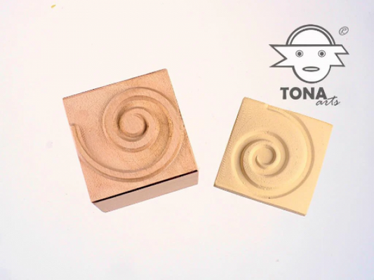 Spirale-17 7 x 7 cm Stempel > Motivstempel > Spiralen TONA arts
