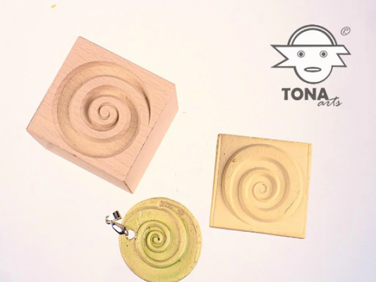 Spirale-21 7 x 7 cm Stempel > Motivstempel > Spiralen TONA arts