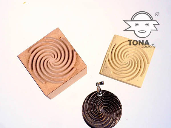 Spirale-23 7 x 7 cm Stempel > Motivstempel > Spiralen TONA arts