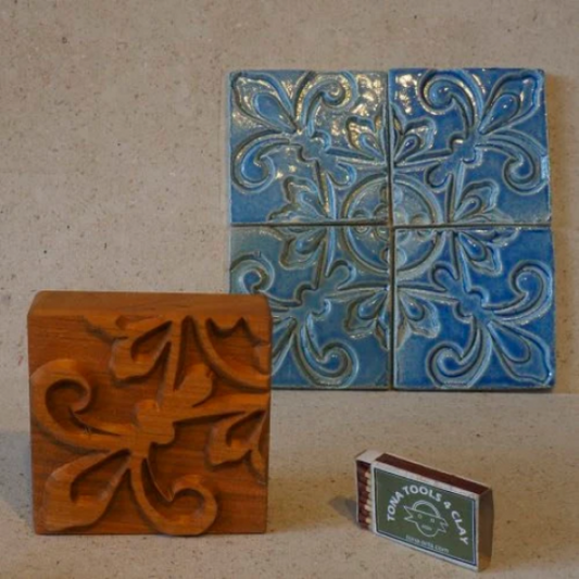 Viertelstempel - V5q 7 x 7 cm Stempel > Quadratische Stempel > Viertelstempel TONA arts