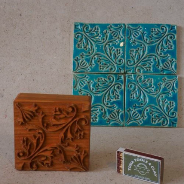 Viertelstempel - V7q 7 x 7 cm Stempel > Quadratische Stempel > Viertelstempel TONA arts